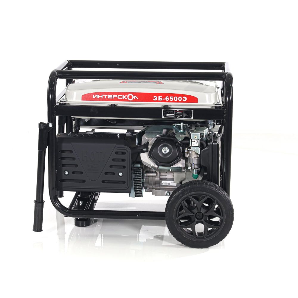 Генератор бензиновый ИНТЕРСКОЛ ЭБ-6500Э синхронный, 10.6 л.с., 5 кВт (795.0.0.40)