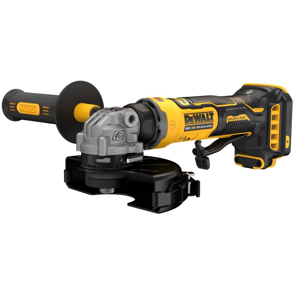 Аккумуляторная угловая шлифмашина DEWALT DCG404NT, 18 В, 125 мм, 11000 об/мин, без АКБ и ЗУ, в кейсе TSTAK (DCG404NT-XJ)