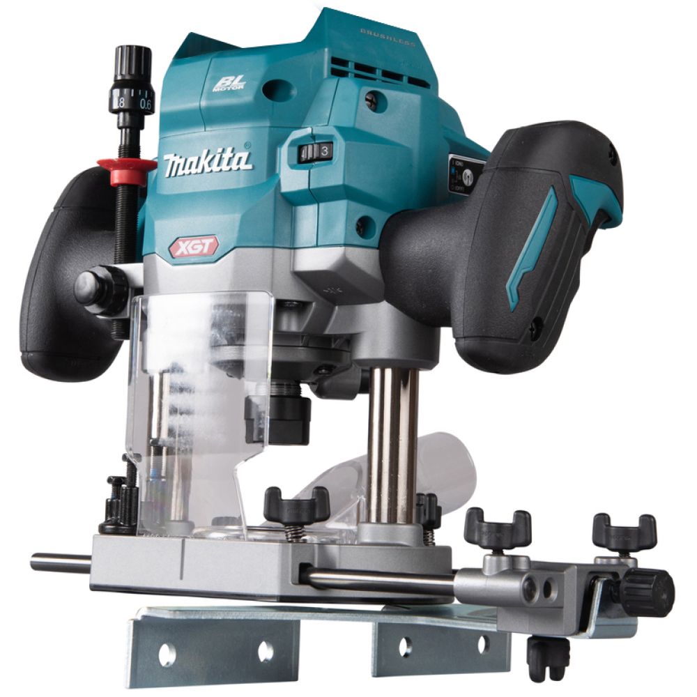 Аккумуляторный фрезер Makita RP001GZ, 40 В, 25000 об/мин, 60 мм, без АКБ и ЗУ