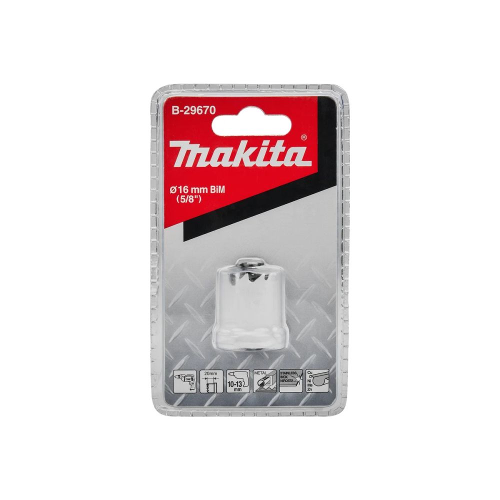 Коронка Makita BiM по листовому металлу, 16x20 мм, B-29670