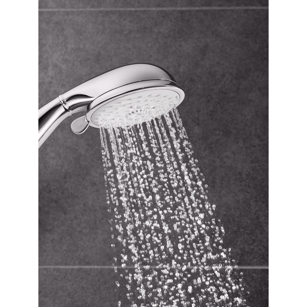 Душевая система GROHE New Tempesta Rustic 200 с переключателем потоков, хром (27399002)