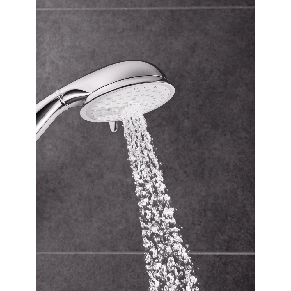 Душевая система GROHE New Tempesta Rustic 200 с переключателем потоков, хром (27399002)