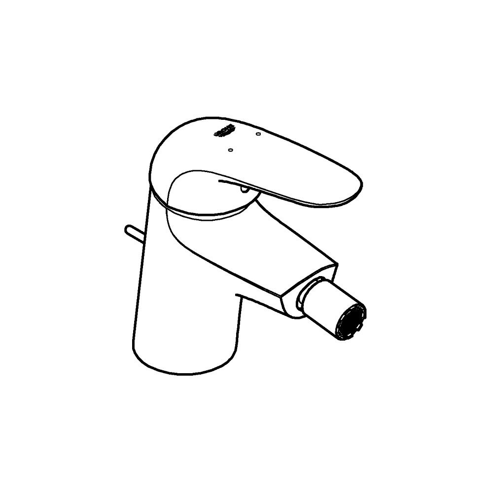 Смеситель для биде GROHE Eurostyle с донным клапаном, S-size, хром (23720003)