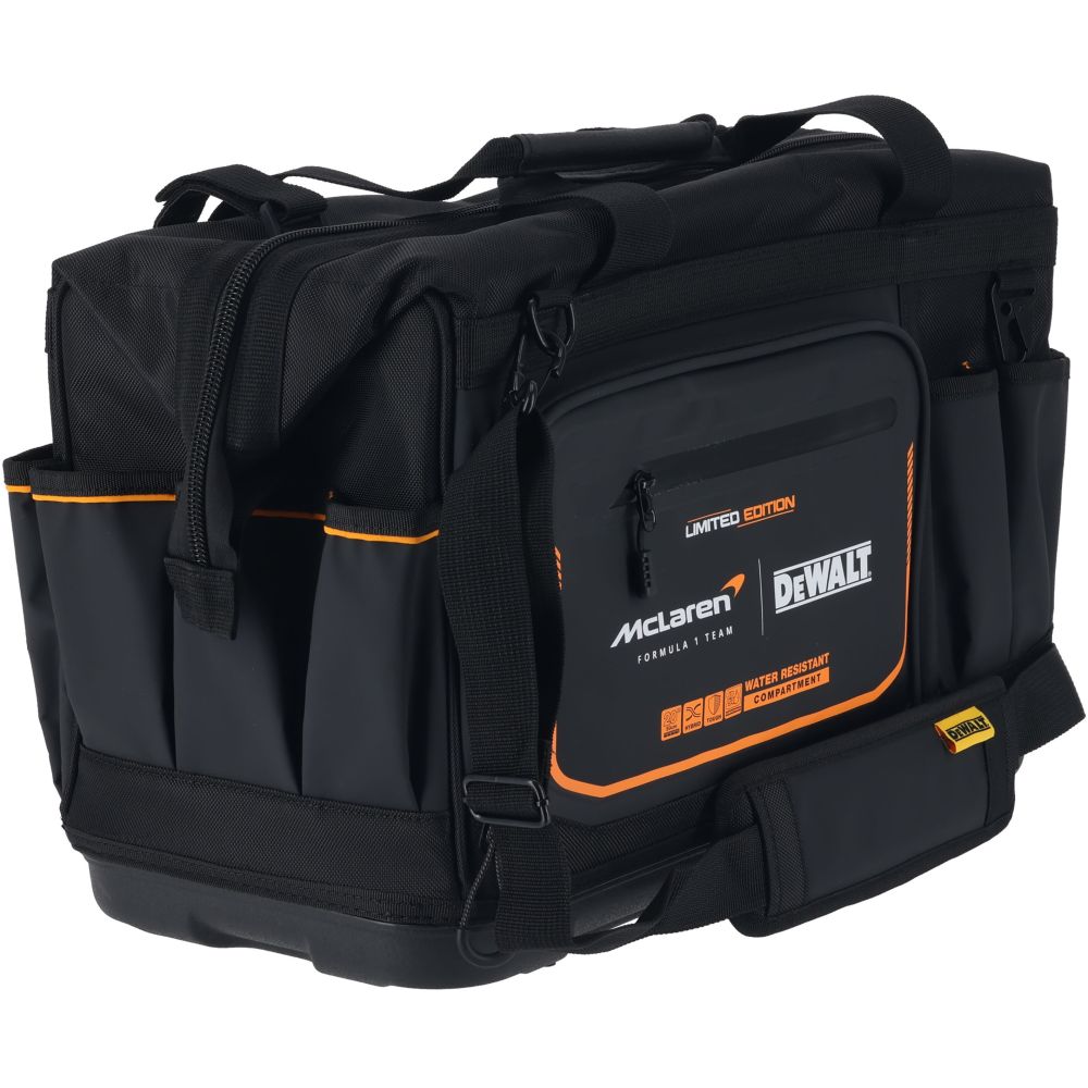 Сумка DEWALT McLaren Limited Edition DWST60104-9, с наплечным ремнем, 48.8 л