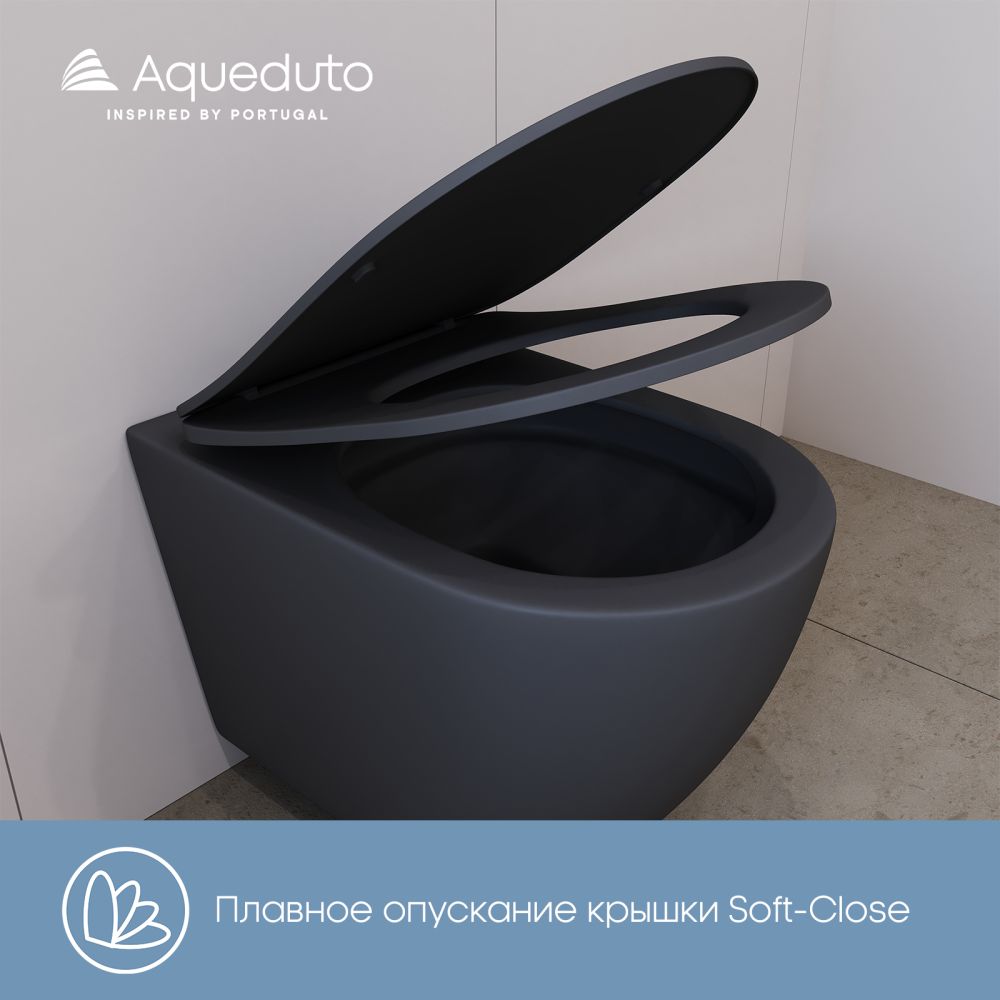 Комплект инсталляции GROHE Rapid SL NW0145/S с унитазом Aqueduto OVO OVOT2140 и раковиной Aqueduto ESPIRAL ESP0340 (NW0586)