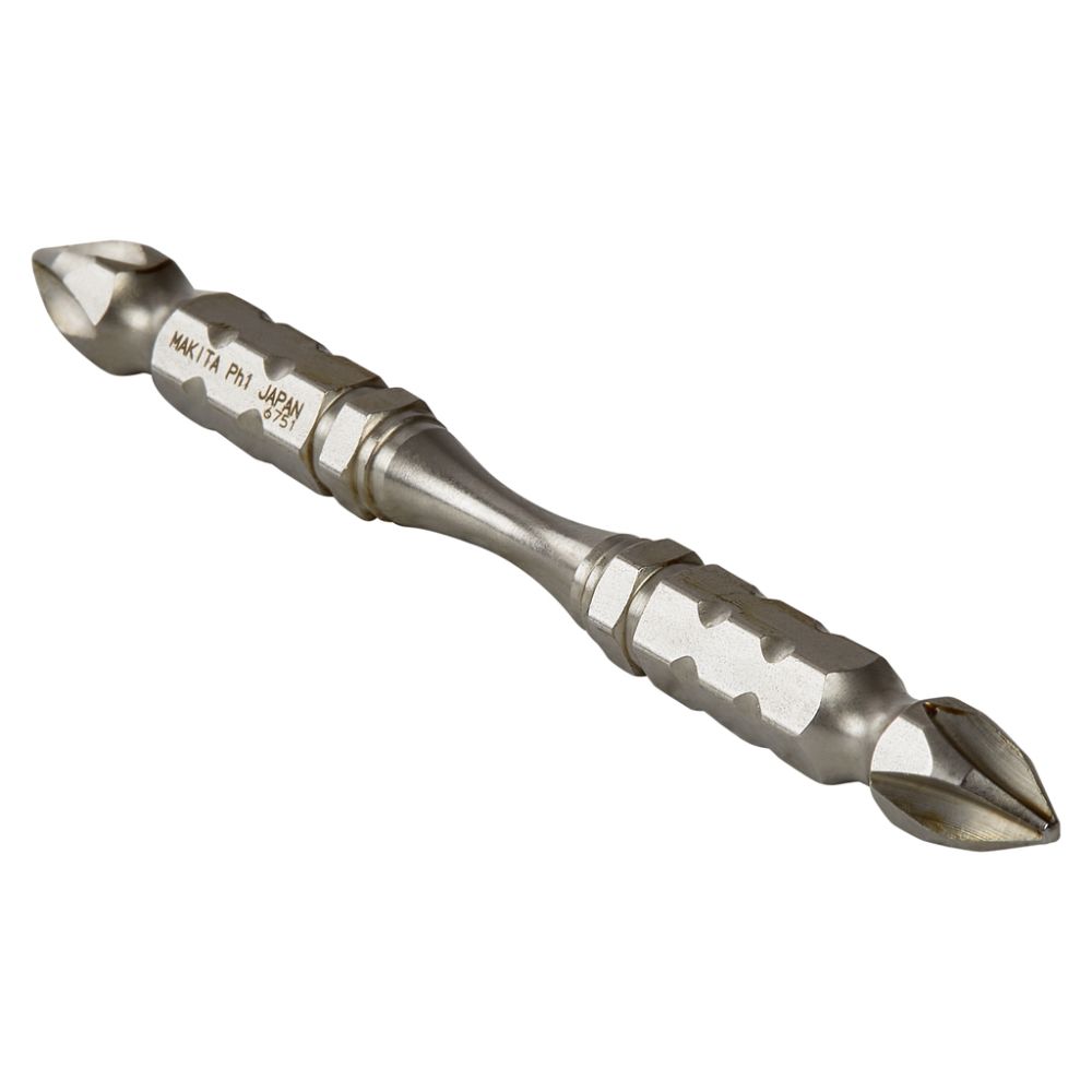 Насадка Makita двусторонняя Silver Torsion PH1, 85 мм, E-form (MZ), 3 шт., B-21842