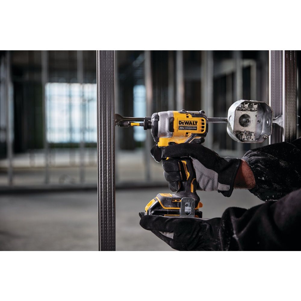 Аккумуляторный шуруповерт DEWALT DCF809P1T, 18 В, 190 Нм, 3200 уд/мин, с АКБ 5 Ач и ЗУ, в кейсе (DCF809P1NT-XJ)