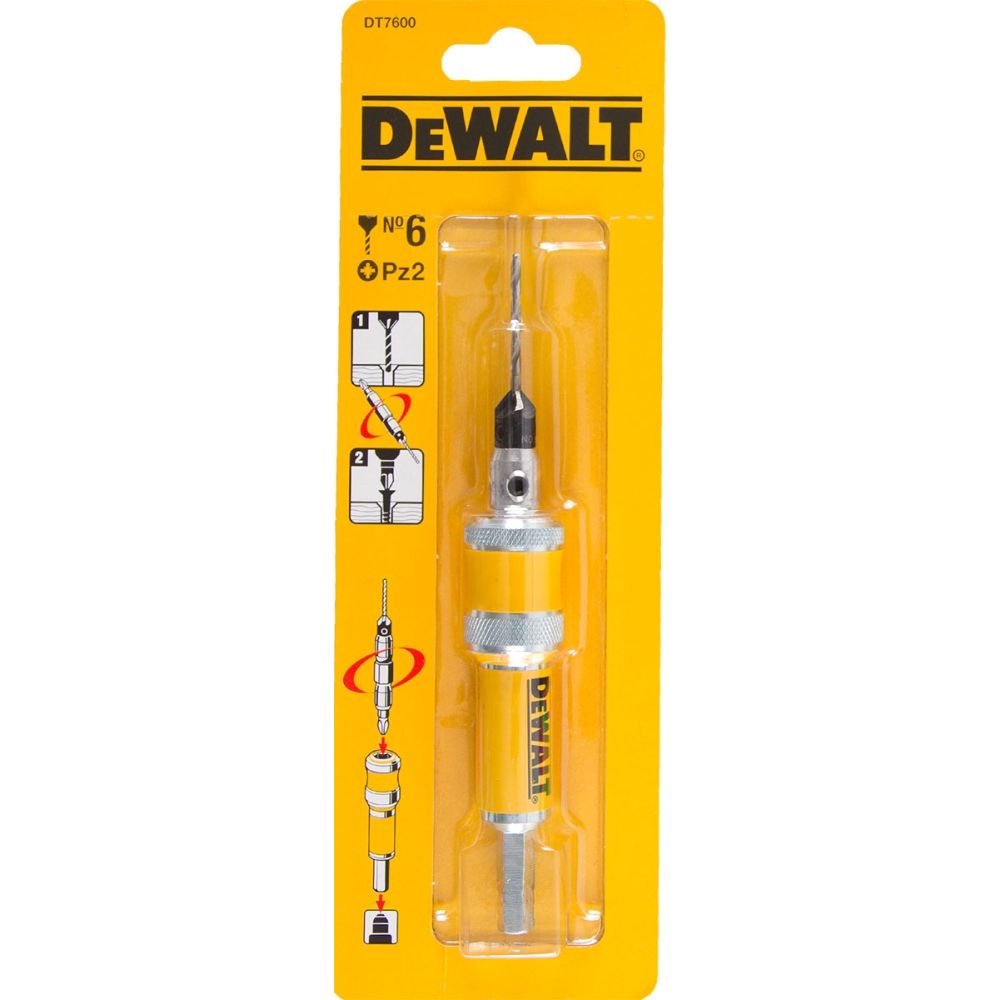 Быстросменный узел DEWALT DT7600 №6 с держателем и Pz2