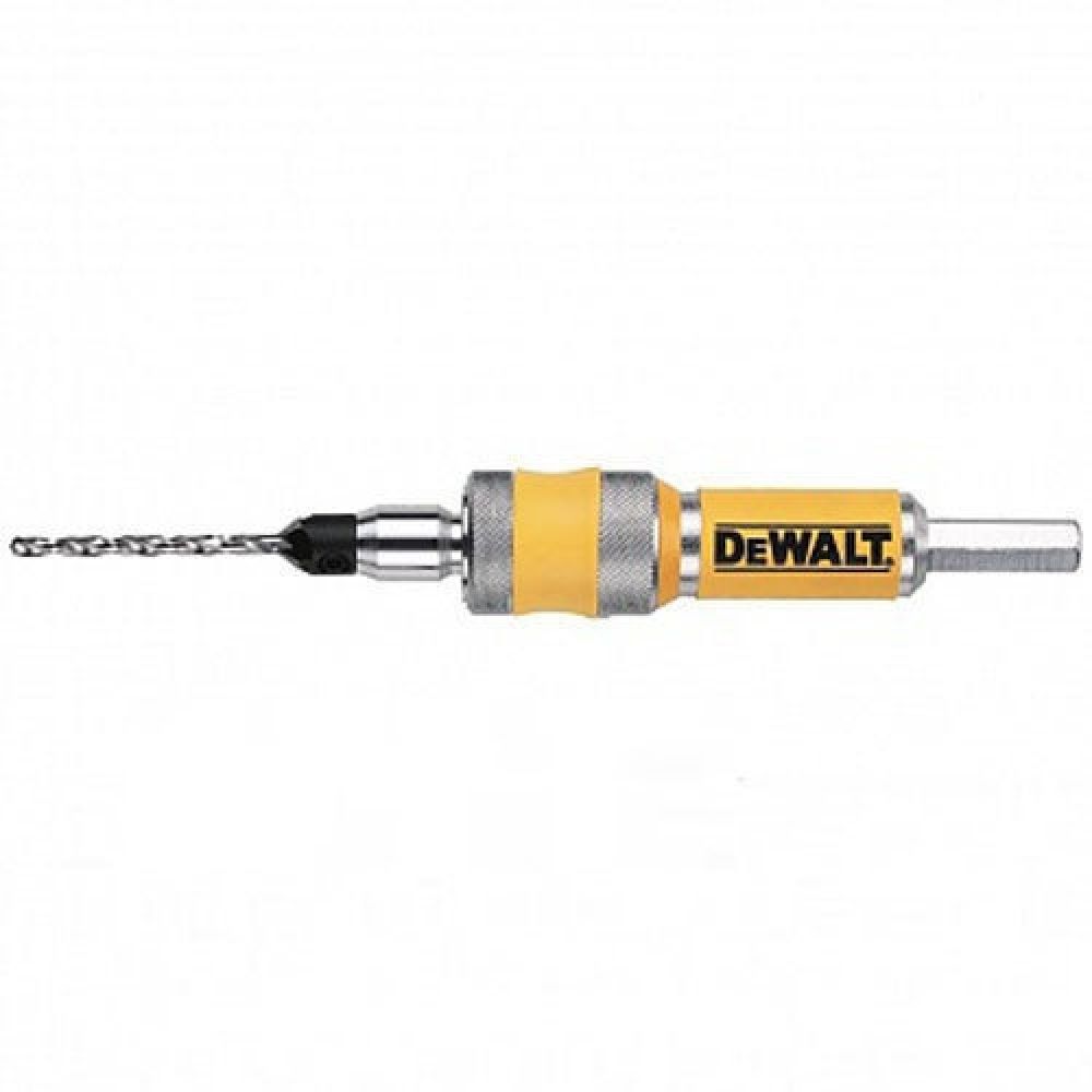 Быстросменный узел DEWALT DT7602, хвостовик, бита Pz2, пилотное сверло с зенкером для шурупов толщиной 5 мм, Flip&Drive