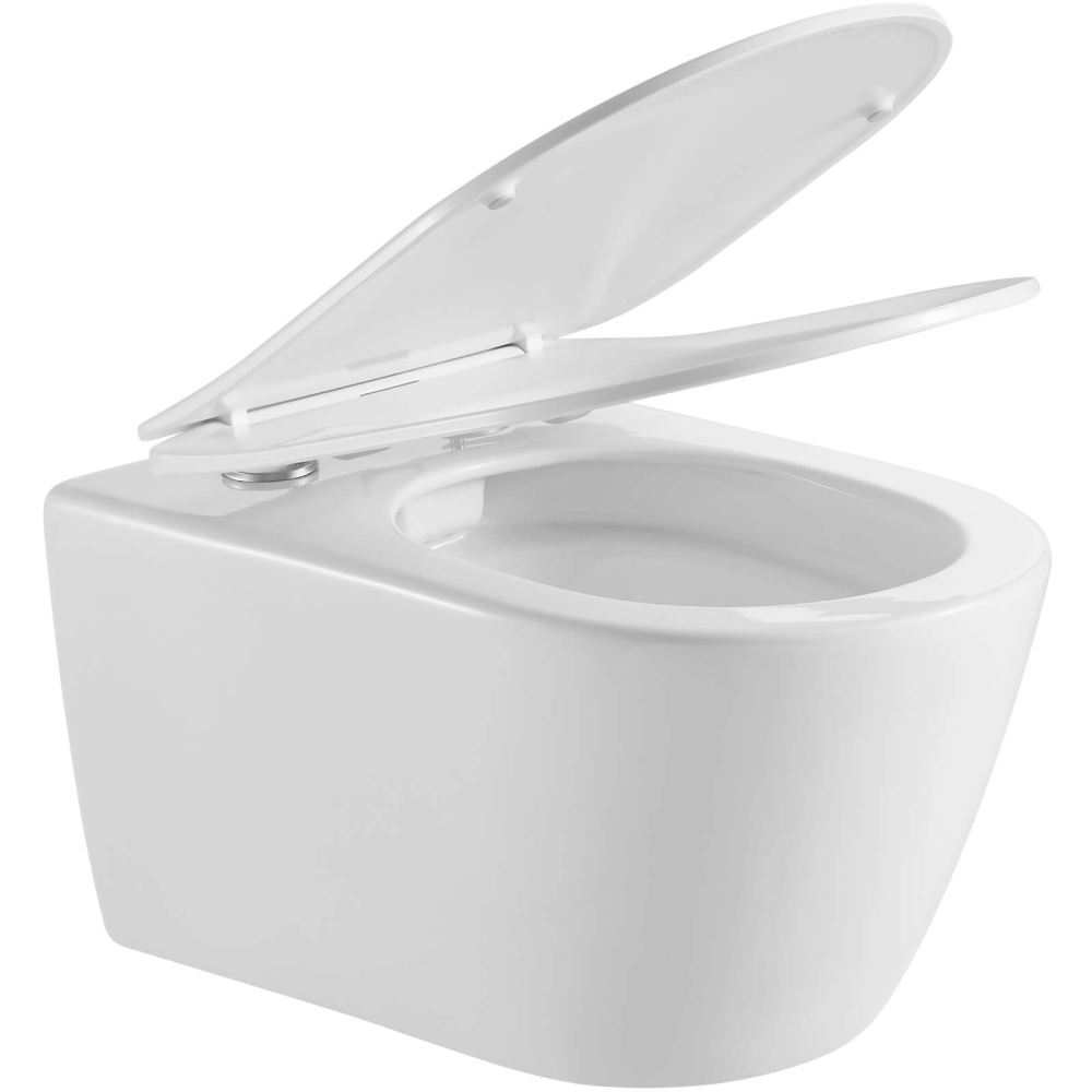 Унитаз Aquatek БЕТТА подвесной с сиденьем с микролифтом, белый AQ1253W-00