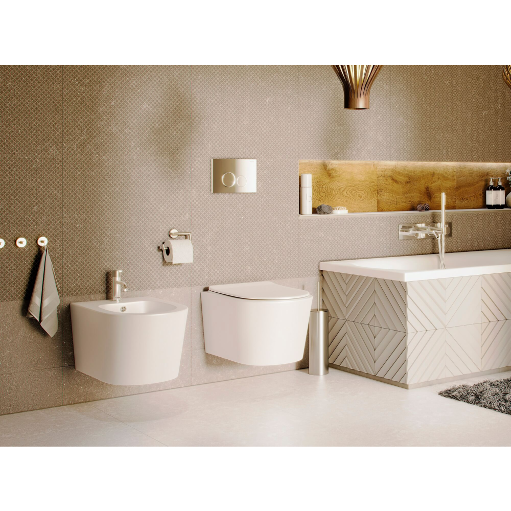 Унитаз Aquatek БЕТТА подвесной с сиденьем с микролифтом, белый AQ1253W-00