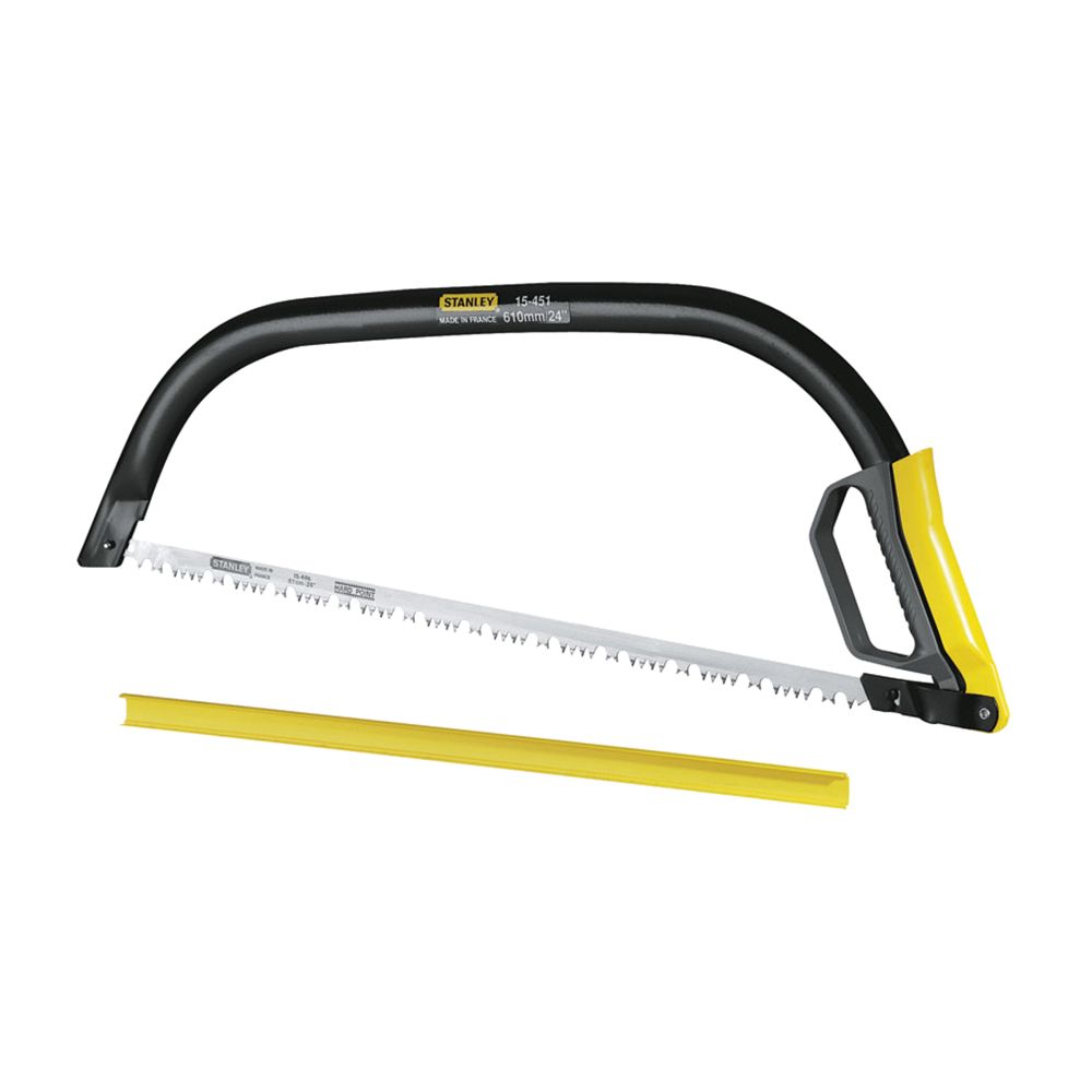 Пила лучковая PRO с полотном с закаленным американским зубом STANLEY 1-15-453, 760 мм