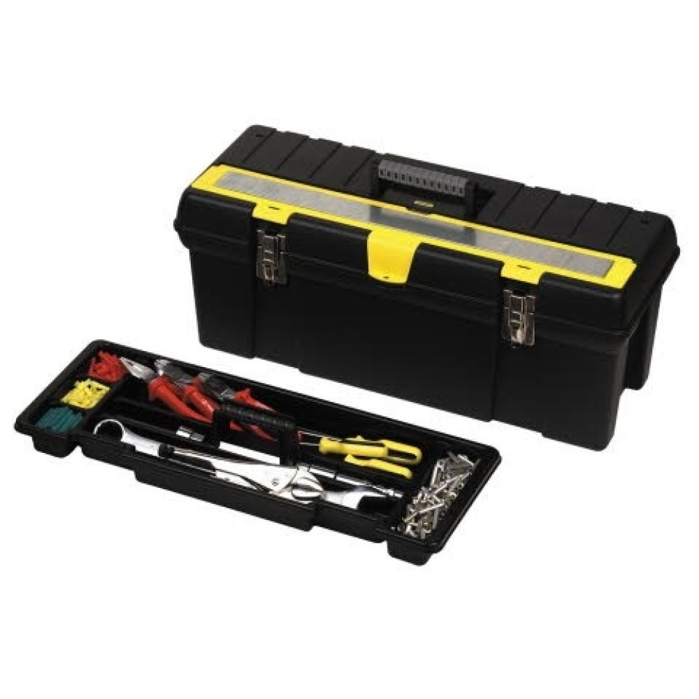 Ящик для инструмента пластмассовый с отсеком для хранения уровня (26101) STANLEY 1-92-850