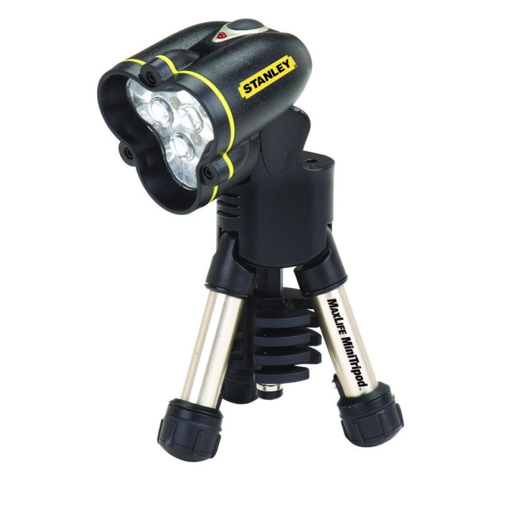 Фонарик светодиодный Maxlife TriPod Midi - 9аа с треногой STANLEY 1-95-111