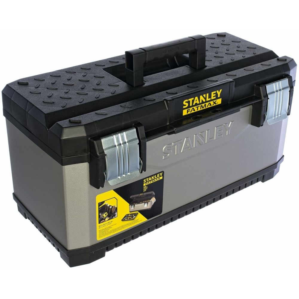 Ящик для инструмента FatMax металлопластмассовый серый (23180) STANLEY 1-95-616, 23''/58,4х29,3х29,5 см