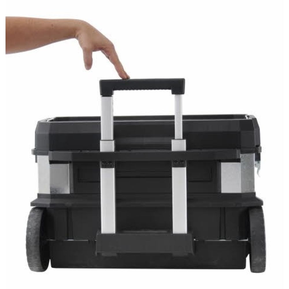 Ящик с колесами металлопластмассовый гальванизированный STANLEY 1-95-828