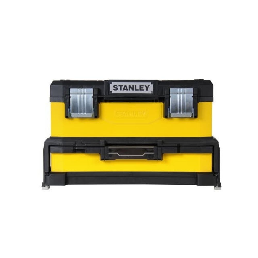 Ящик для инструмента металлопластмассовый желтый 20 STANLEY 1-95-829