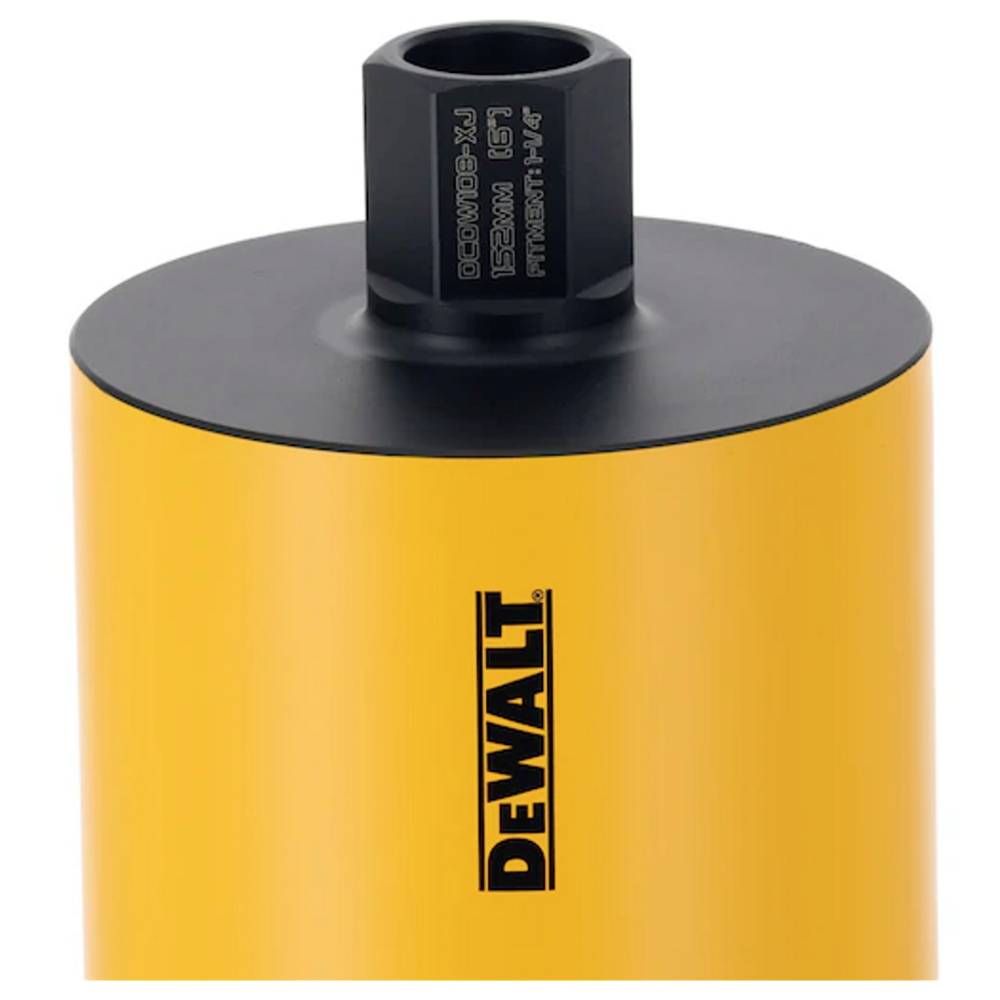 Коронка алмазная DEWALT DCDW106, 122 мм, 1 шт. (DCDW106-XJ)