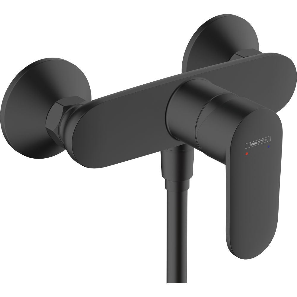 Смеситель для душа hansgrohe Vernis Blend внешнего монтажа 71640670, матовый черный