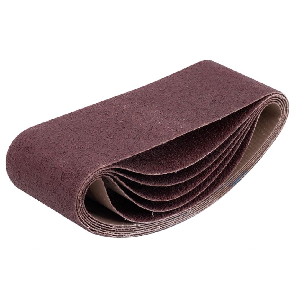 Шлифовальная лента ИНТЕРСКОЛ, для ЛШМ, 533х76 мм, зернистость 100 мкм, 6 шт., (51175.100)