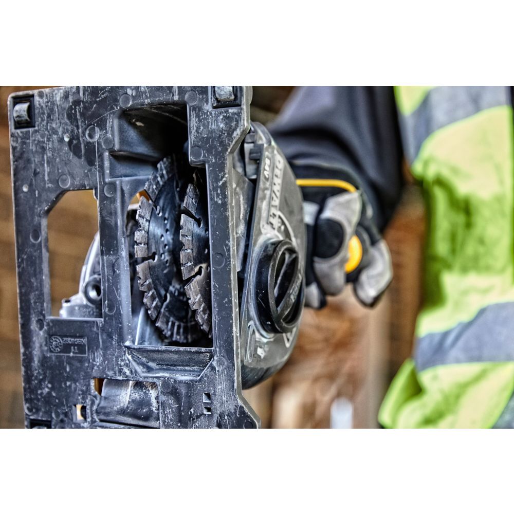 Аккумуляторный штроборез DEWALT DCG200NT, 54 В, 125 мм, 9000 об/мин, без АКБ и ЗУ, в кейсе TSTAK (DCG200NT-XJ)