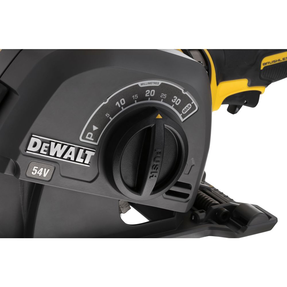 Аккумуляторный штроборез DEWALT DCG200NT, 54 В, 125 мм, 9000 об/мин, без АКБ и ЗУ, в кейсе TSTAK (DCG200NT-XJ)