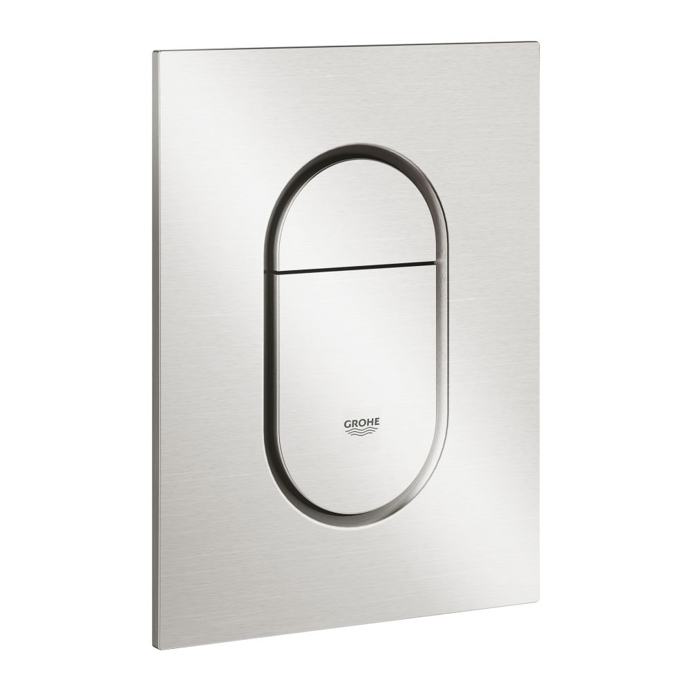 Панель смыва для унитаза GROHE Arena Cosmopolitan S, 3 режима, суперсталь (37624DC0)