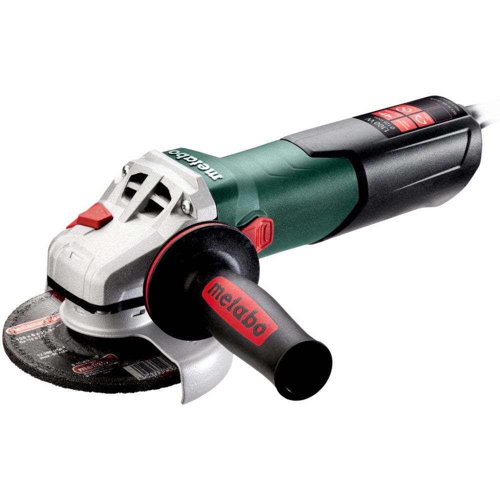 Угловая шлифмашина Metabo WEV 11-125 Quick, 1100 Вт, 125 мм, 10500 об/мин, (УЦЕНЕННЫЙ ТОВАР) (603625000/U)