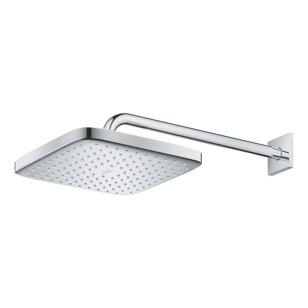 Верхний душ GROHE Tempesta Cube 250, 9,5 л/мин, 1 режим, 380 мм, хром (26682000)