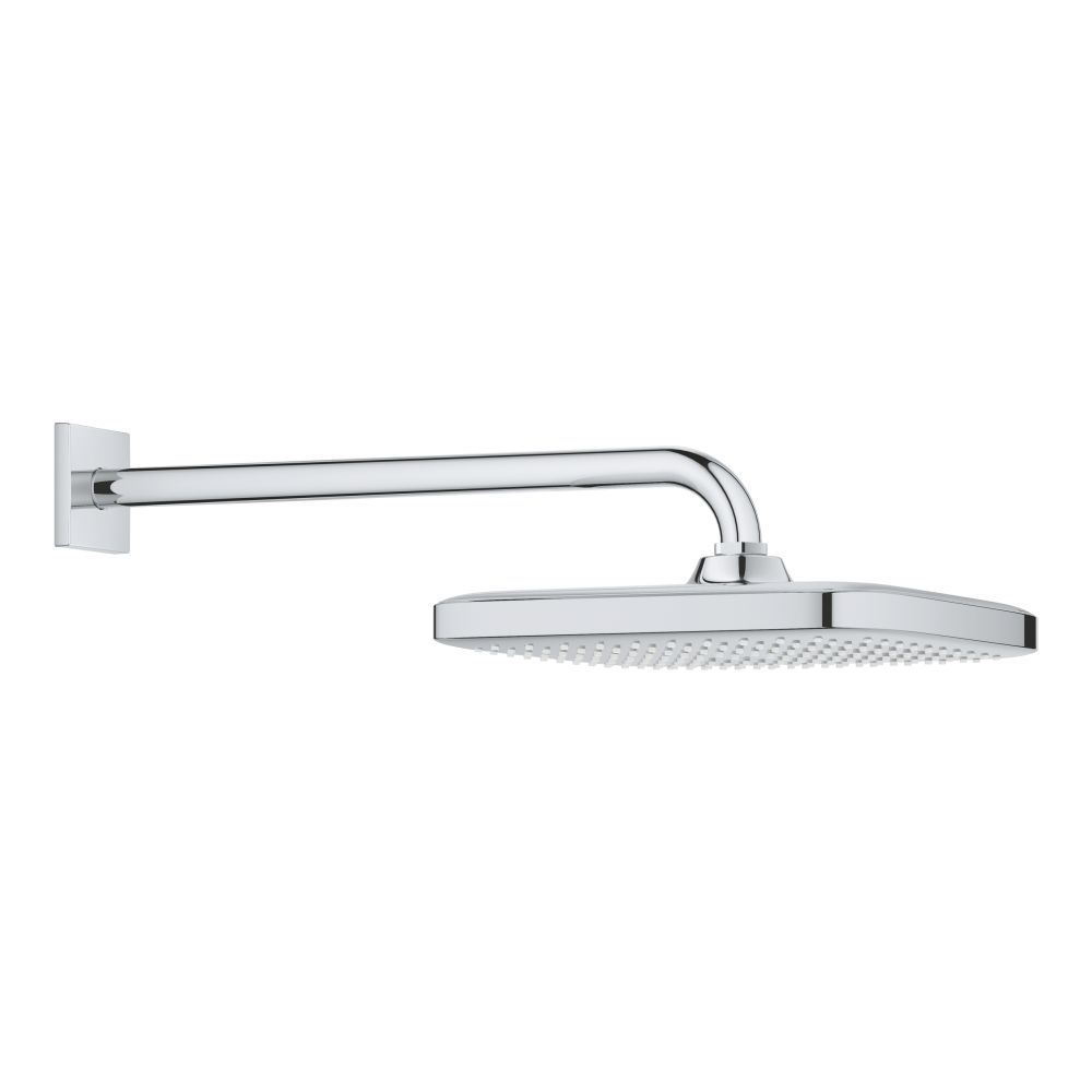 Верхний душ GROHE Tempesta Cube 250, 9,5 л/мин, 1 режим, 380 мм, хром (26682000)