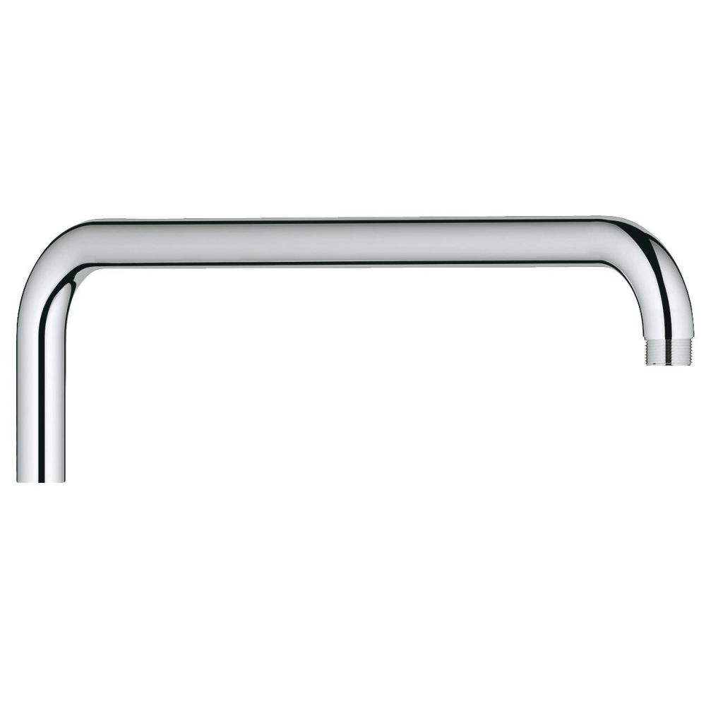 Душевой кронштейн GROHE Rainshower для душевой системы с коротким ниппелем 390 мм, хром (14047000)
