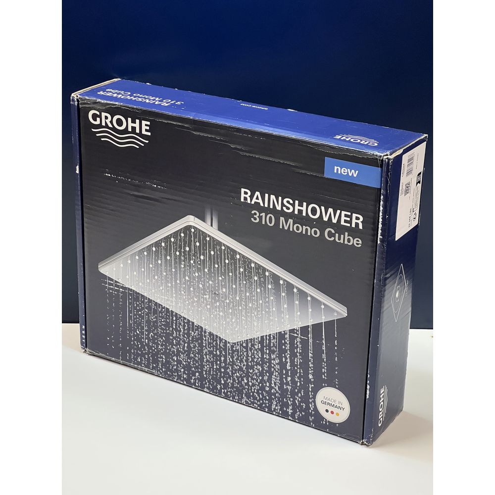 Верхний душ GROHE Rainshower 310 Mono, 9,5 л/мин, 1 режим, белая луна (26568LS0/U), уцененный товар