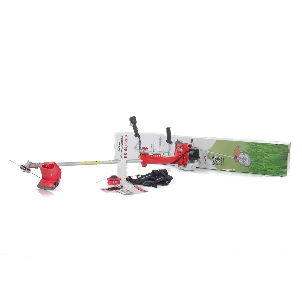 Кусторез бензиновый ИНТЕРСКОЛ КБ-44/52ВВ, 1.6 кВт, 25.4 см, 7500 ход/мин (910.0.0.70)