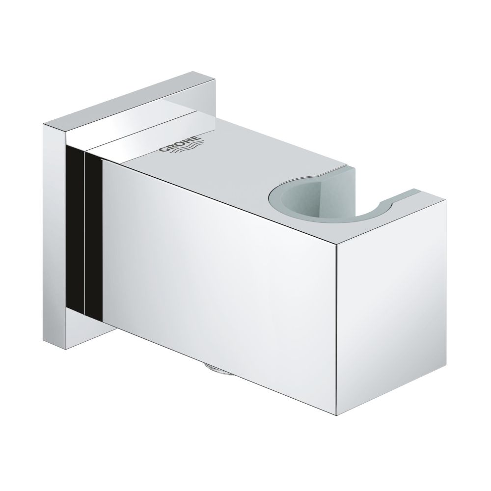 Подключение для душевого шланга с держателем ручного душа GROHE Euphoria Cube, хром, (26370000)