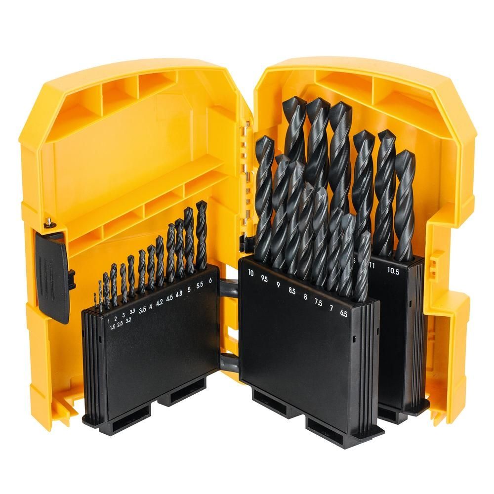 Набор сверл DEWALT DT5930 по металлу, 1-13 мм, 29 шт. (DT5930-QZ)