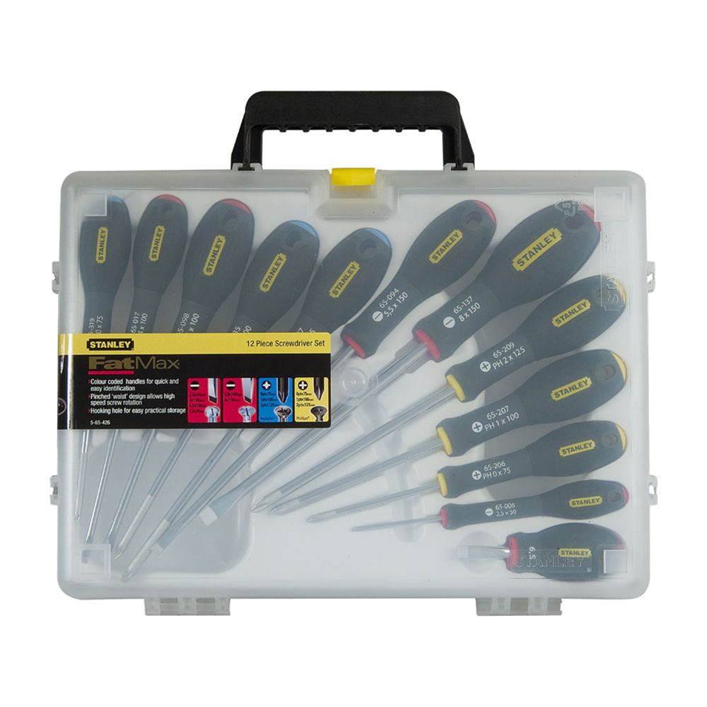 Набор из 12 отверток FatMax STANLEY 0-65-426