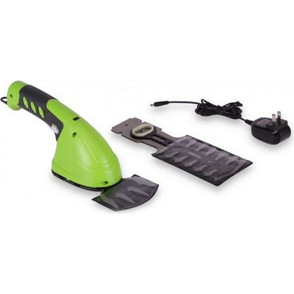 Аккумуляторные садовые ножницы Greenworks, 7.2 В, 10 см, со встроенной АКБ 2 Aч и ЗУ, с телескопической штангой, 1600807