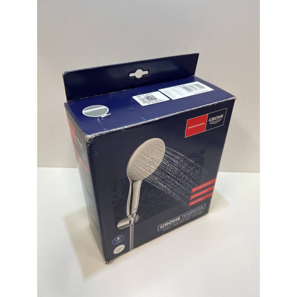 Душевой набор GROHE Tempesta 110, 2 режима, 1250 мм, 13,5 л/мин, хром (27799003/U), уцененный товар