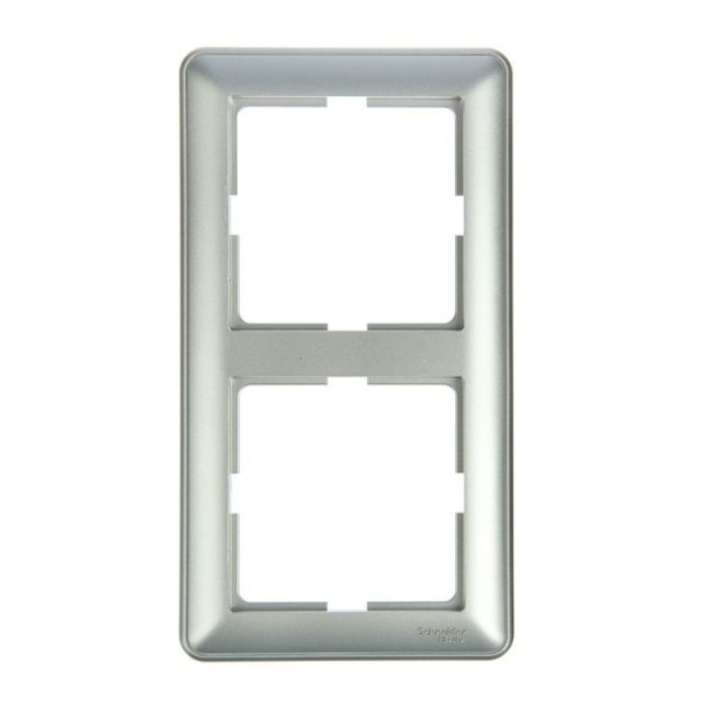 Рамка 2-постовая вертикальная Systeme Electric (Schneider Electric) W59, шампань KD-2-48