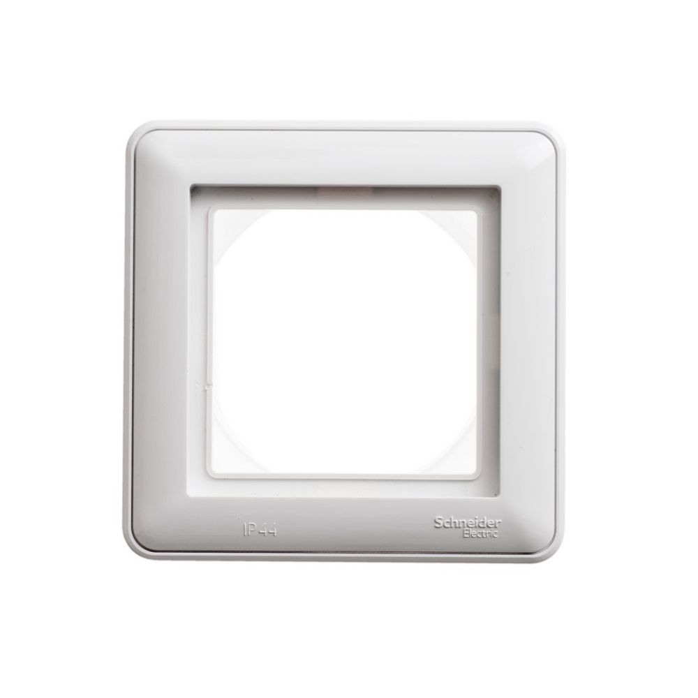 Рамка 1-постовая вертикальная Systeme Electric (Schneider Electric) W59 Aqua, белый KD-1B-18