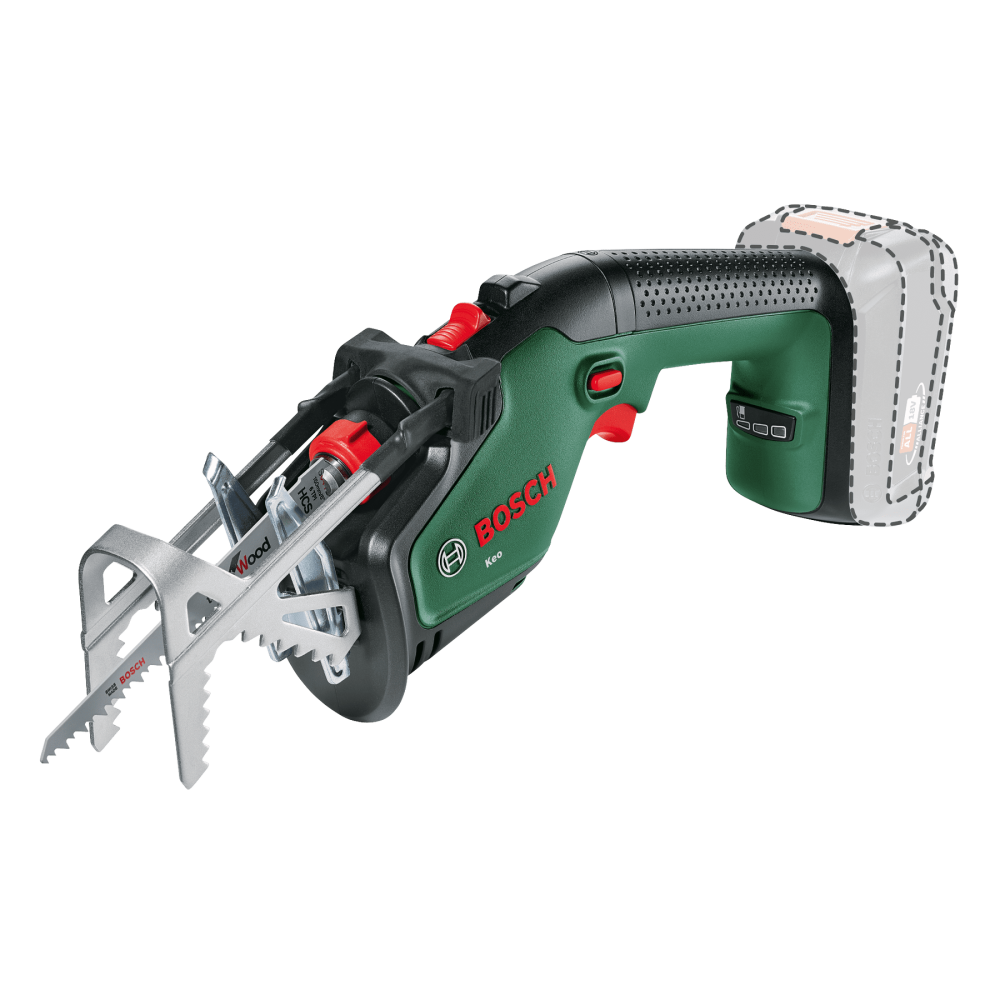Аккумуляторная сабельная пила Bosch Keo 0600861A01, 2300 ход/мин, без АКБ и ЗУ