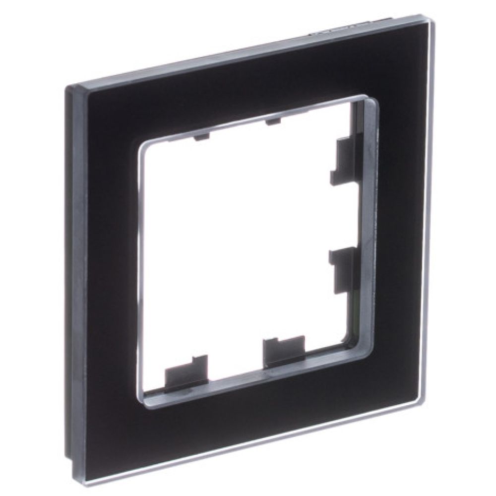 Рамка 1-постовая универсальная Systeme Electric (Schneider Electric) Atlas Design Nature, черный ATN361001