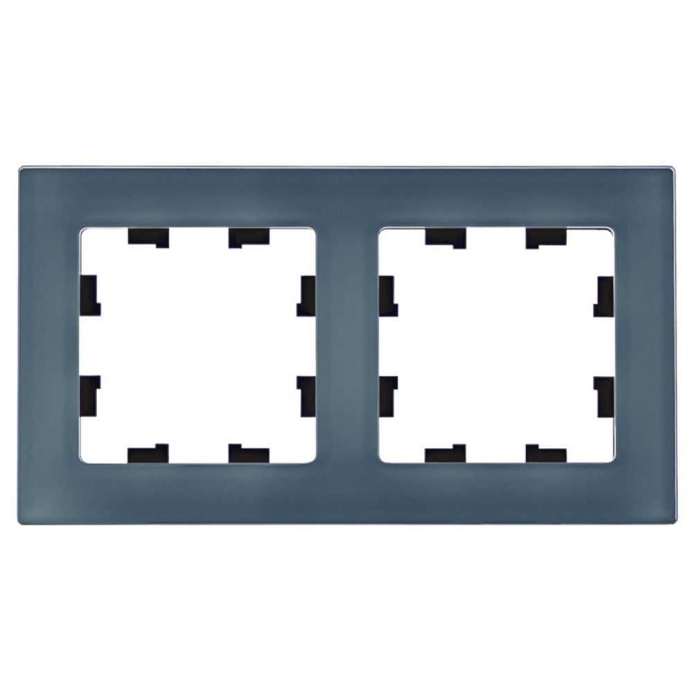 Рамка 2-постовая универсальная Systeme Electric (Schneider Electric) Atlas Design Nature, грифель ATN360702