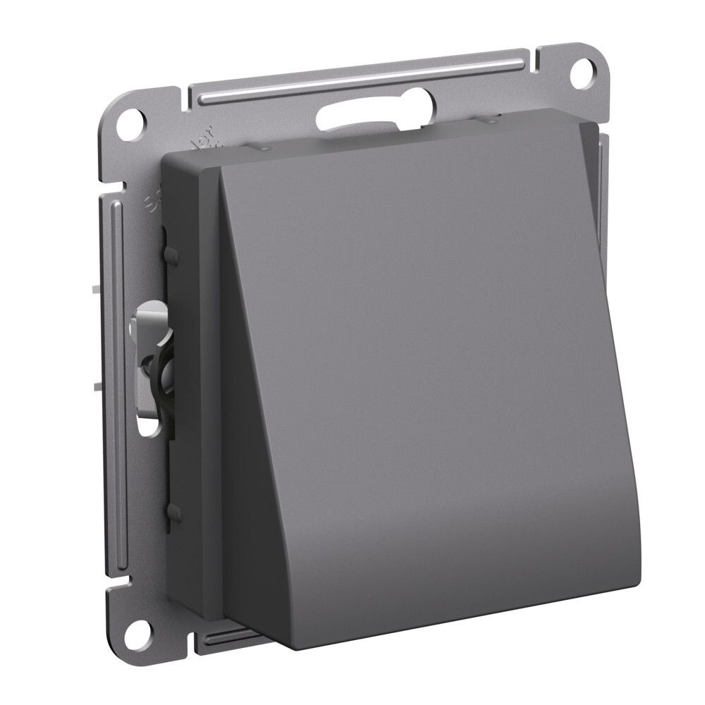 Вывод кабеля Systeme Electric (Schneider Electric) AtlasDesign, базальт ATN001499