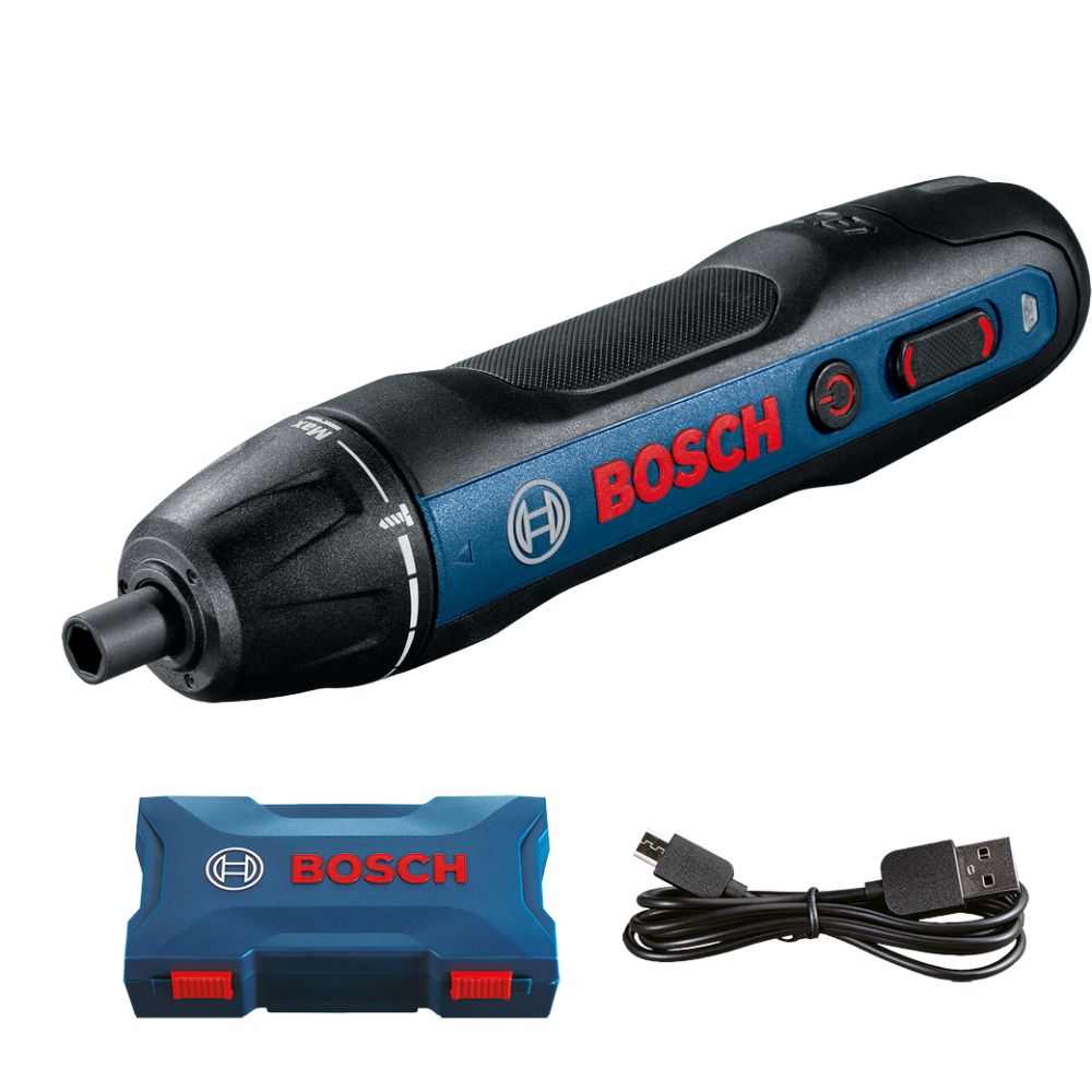 Аккумуляторная отвертка Bosch GO 2, 5 Нм, 360 об/мин, без ЗУ, в кейсе, 06019H2103