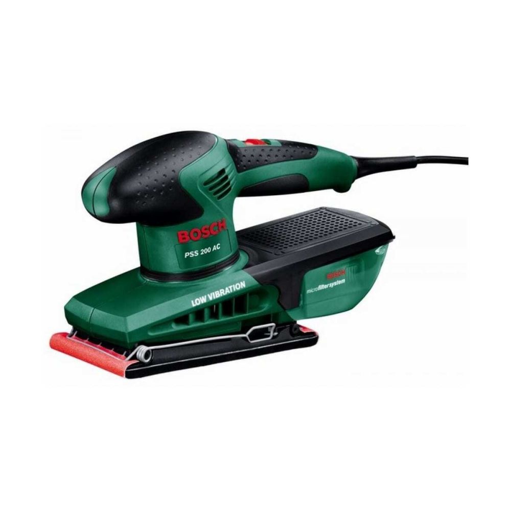 Вибрационная шлифмашина Bosch PSS 200 AC 0603340120, 200 Вт, 24000 кол/мин
