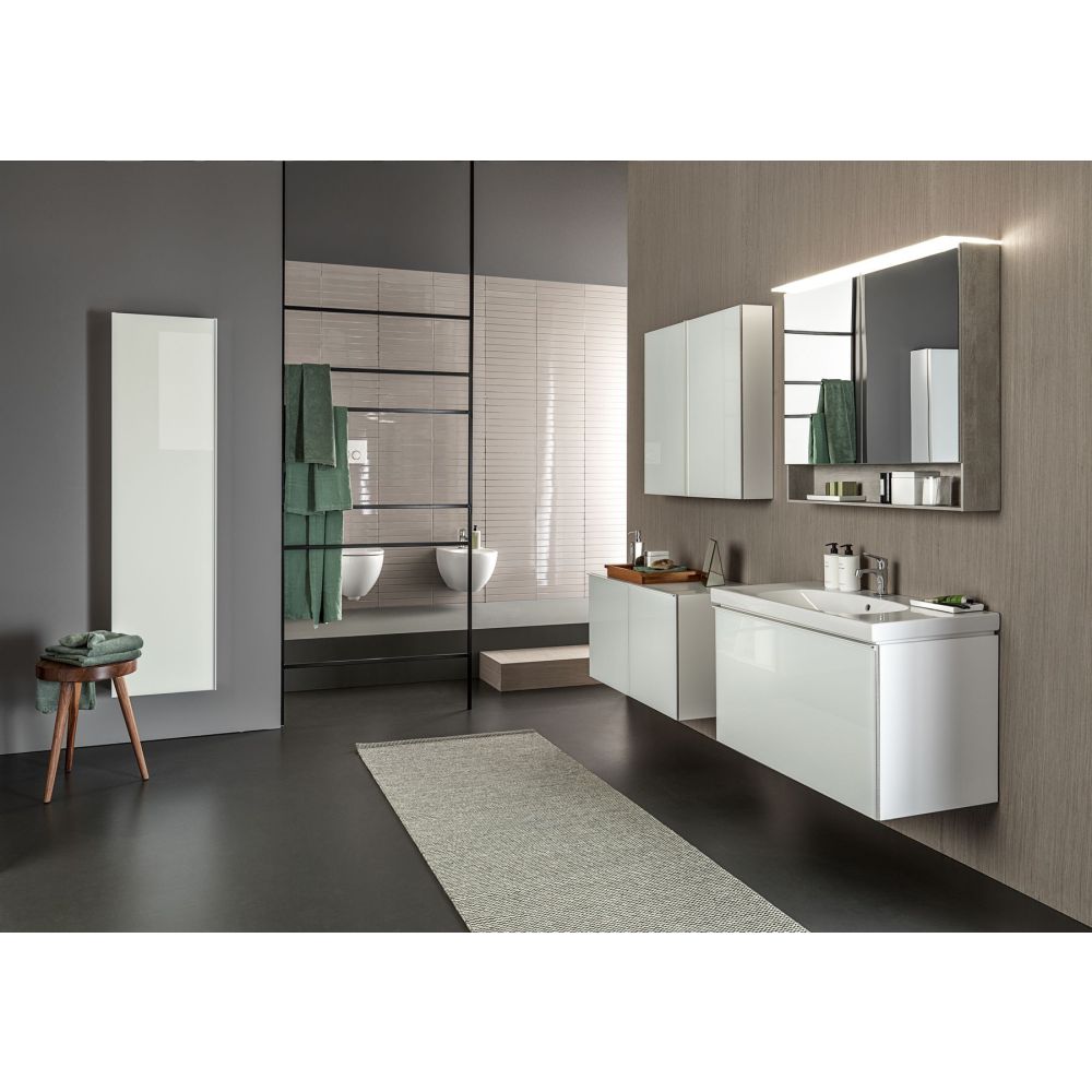 Тумба для раковины Geberit Acanto 74 см, белый, 500.611.01.2