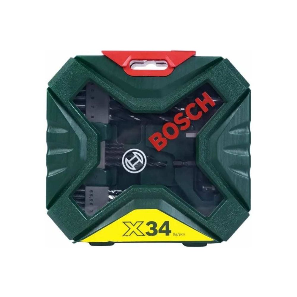 Набор бит и сверл Bosch X-Line 34 предмета, 2607010608