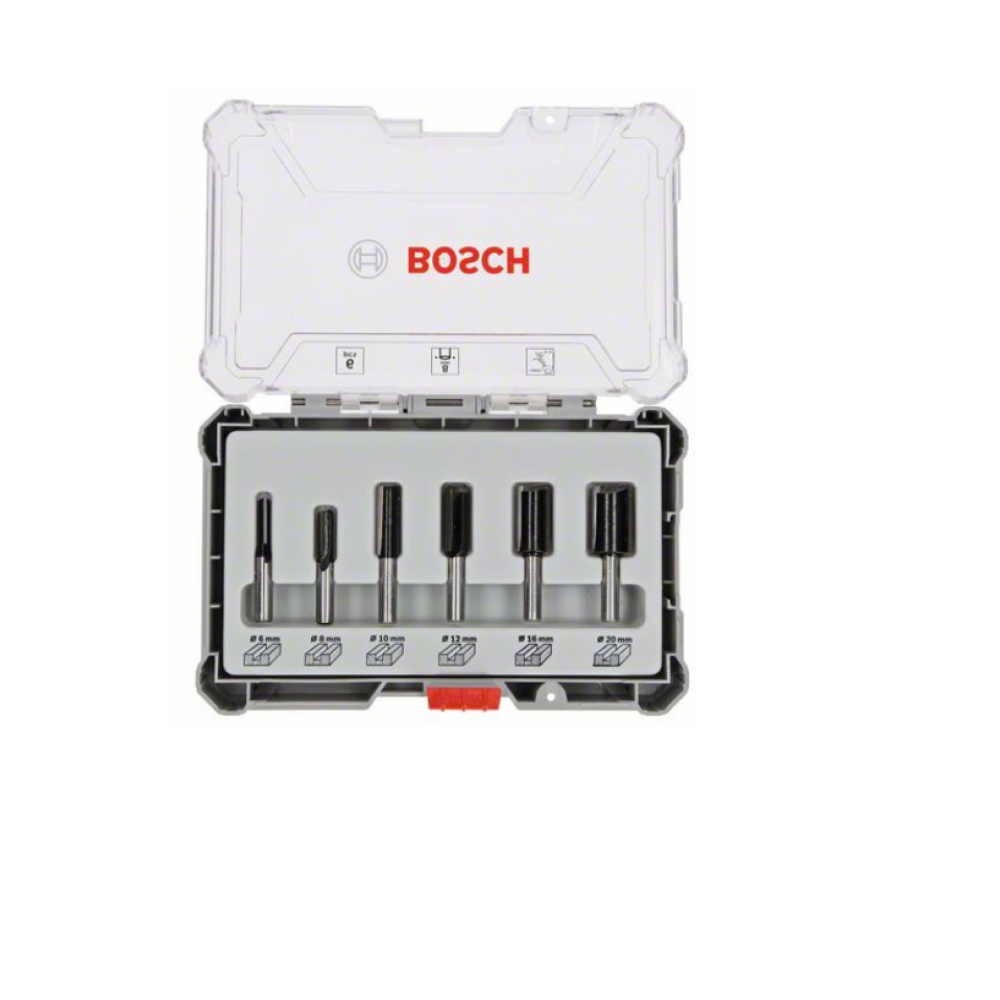 Набор пазовых фрез Bosch с хвостовиком 8 мм, 6 шт., 2607017466