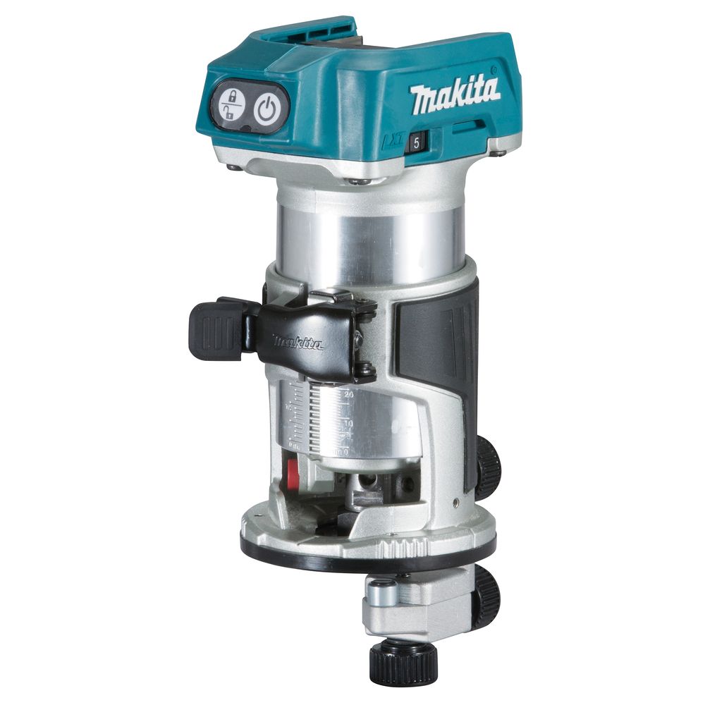 Аккумуляторный фрезер Makita DRT50ZJX2, 18 В, 30000 об/мин, 40 мм, в кейсе